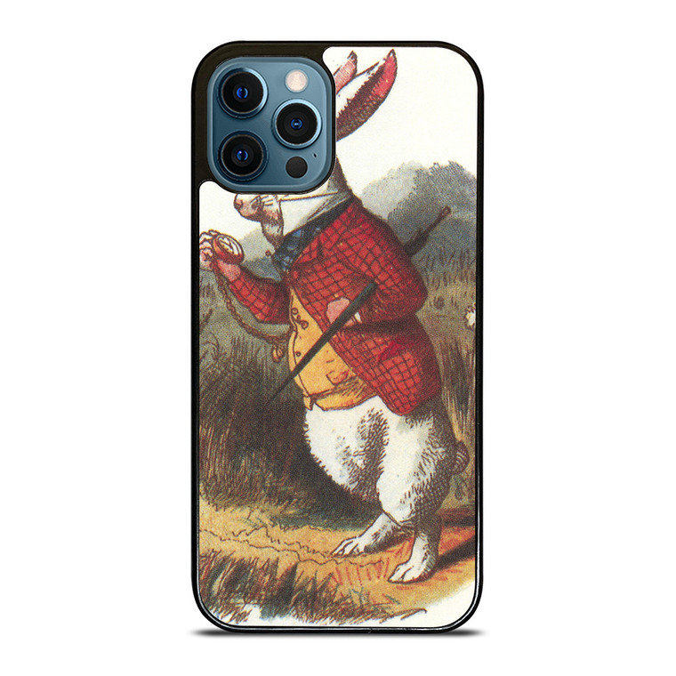 WHITE RABBIT ALICE IN WONDERLAND Disney iPhone 12 Pro Case Cover