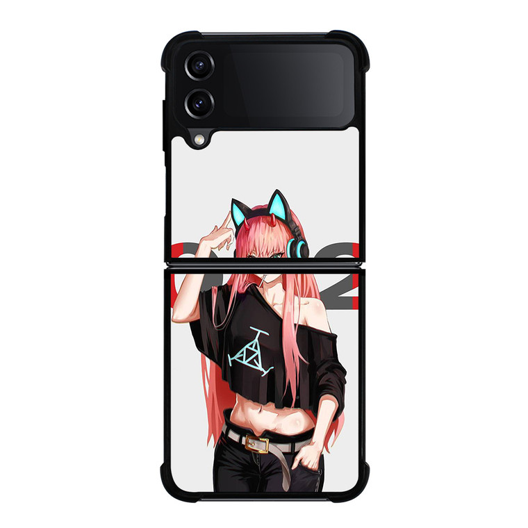 DARLING IN THE FRANXX ZERO TWO ANIME Samsung Galaxy Z Flip 4 Case Cover