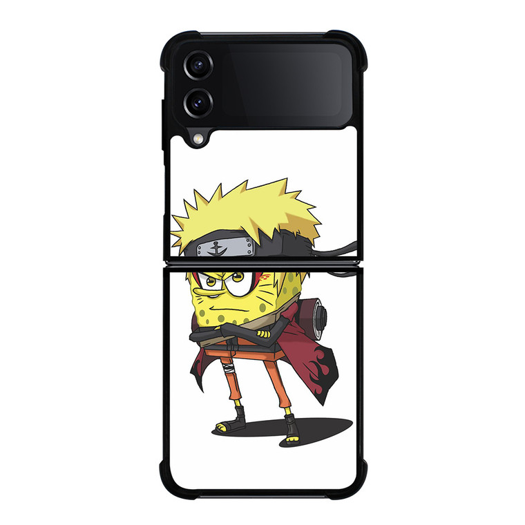 SPONGEBOB NARUTO SHIPPUDEN Samsung Galaxy Z Flip 4 Case Cover