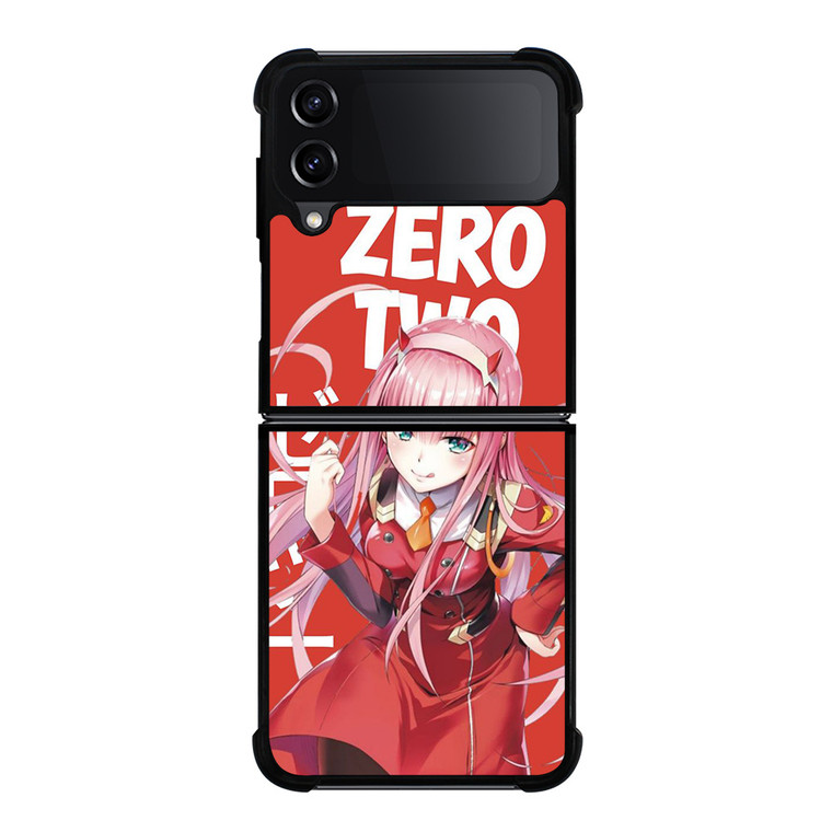 ZERO TWO DARLING IN THE FRANXX ANIME CARTOON Samsung Galaxy Z Flip 4 Case Cover