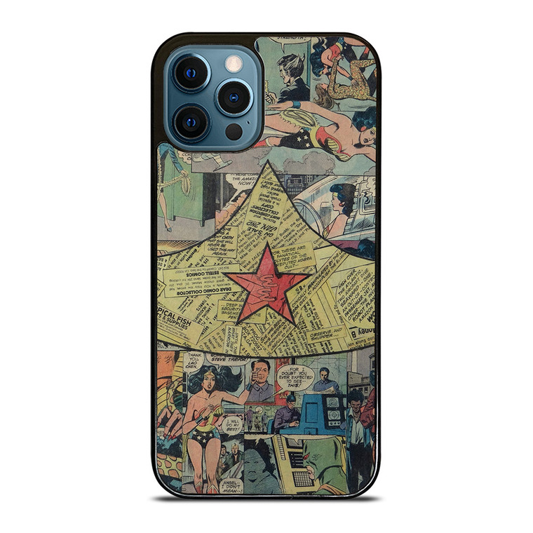 WONDER WOMAN COLLAGE iPhone 12 Pro Case Cover