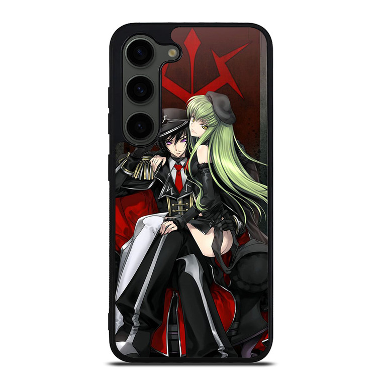 CODE GEASS LELOUCH CAMPEROUGE AND C.C ANIME MANGA Samsung Galaxy S23 Plus Case Cover
