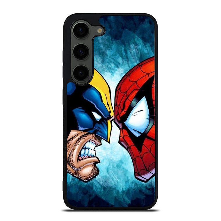 SPIDERMAN VS WOLVERINE MARVEL COMICS Samsung Galaxy S23 Plus Case Cover