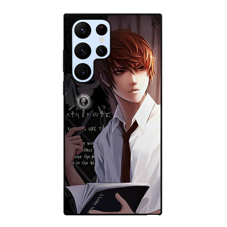 ANIME DEATH NOTE LIGHT YAGAMI AND RYUK Samsung Galaxy S22 Ultra Case Cover