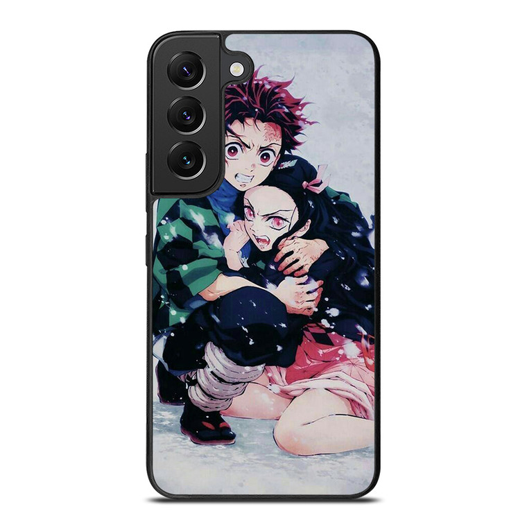 DEMON SLAYER KIMETSU NO YAIBA TANJIRO KAMADO NEZUKO Samsung Galaxy S22 Plus Case Cover