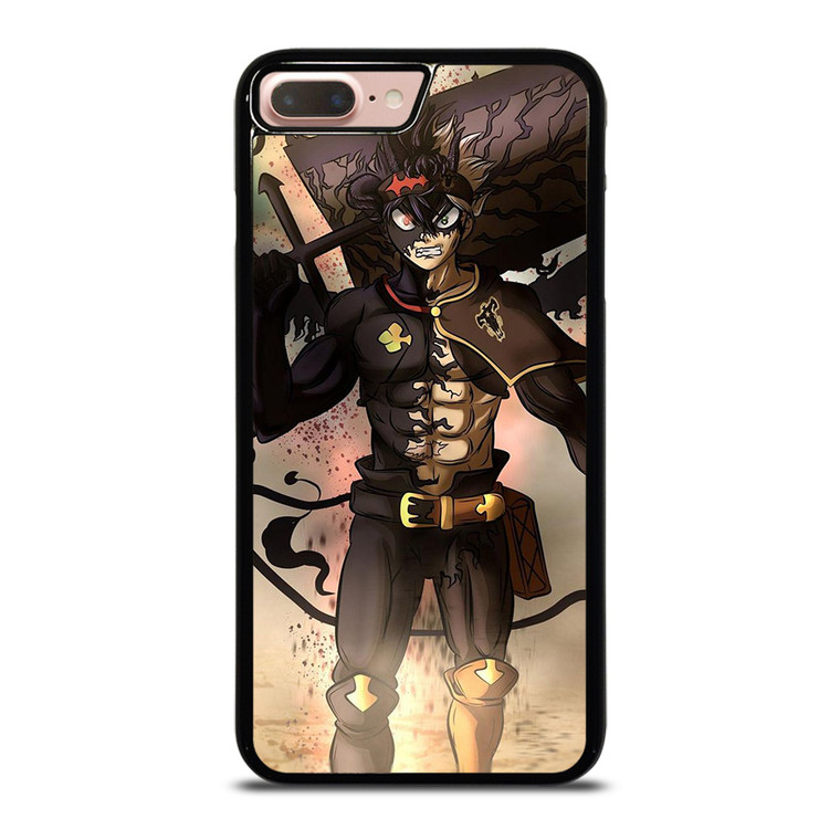 BLACK ASTA BLACK CLOVER MANGA ANIME CARTOON iPhone 8 Plus Case Cover