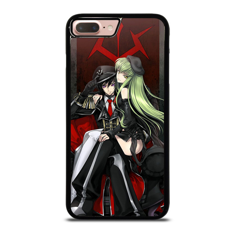 CODE GEASS LELOUCH CAMPEROUGE AND C.C ANIME MANGA iPhone 8 Plus Case Cover