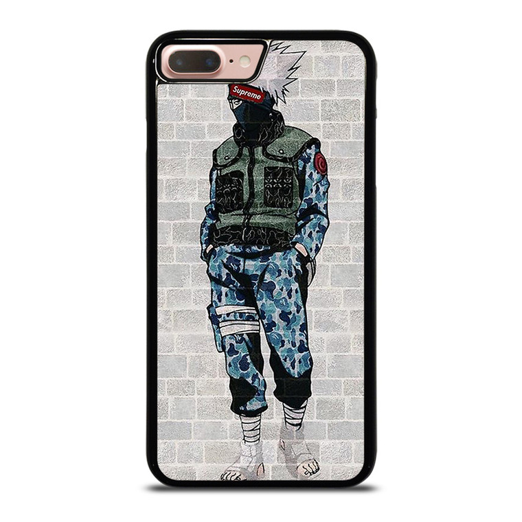 KAKASHI BAPE SUPREME NARUTO iPhone 8 Plus Case Cover