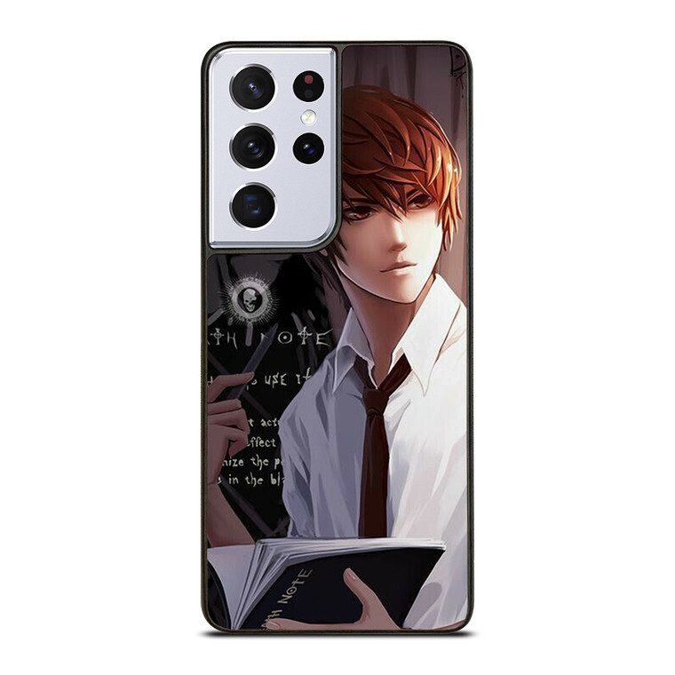 ANIME DEATH NOTE LIGHT YAGAMI AND RYUK Samsung Galaxy S21 Ultra Case Cover