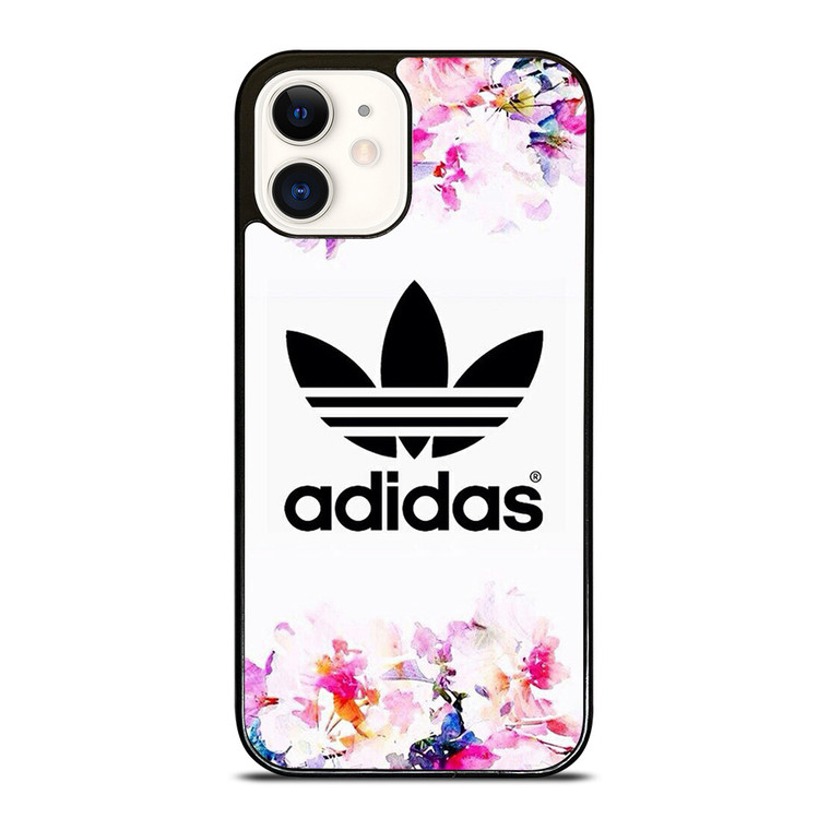 ADIDAS FLOWER ART iPhone 12 Case Cover