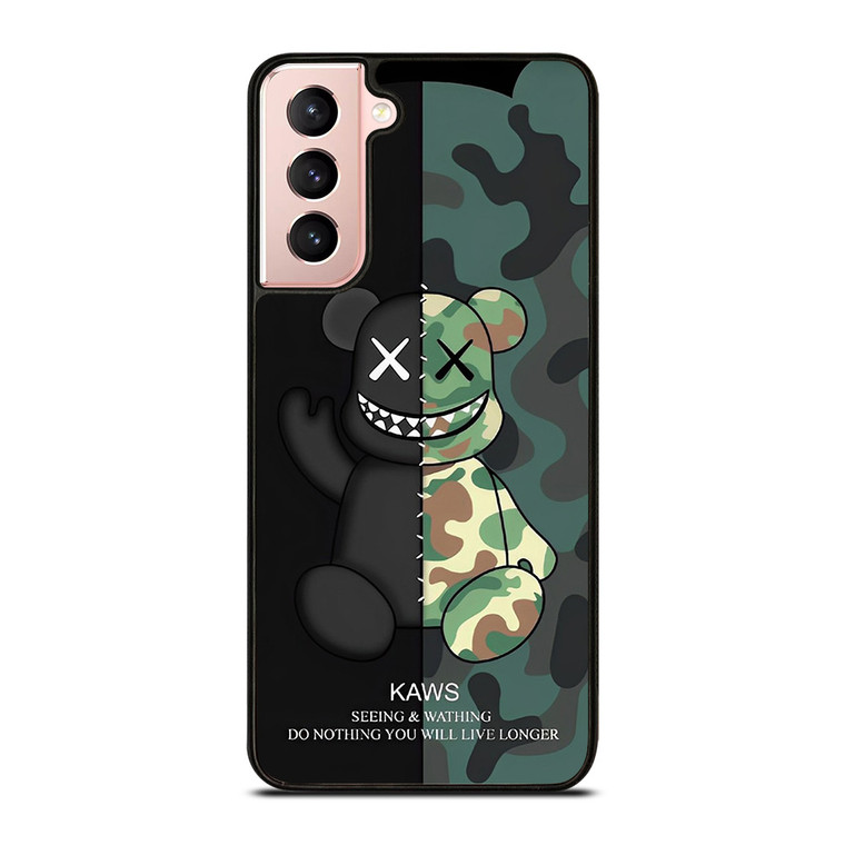 KAWS CAMO SEEING AND WATHING Samsung Galaxy S21 Case Cover