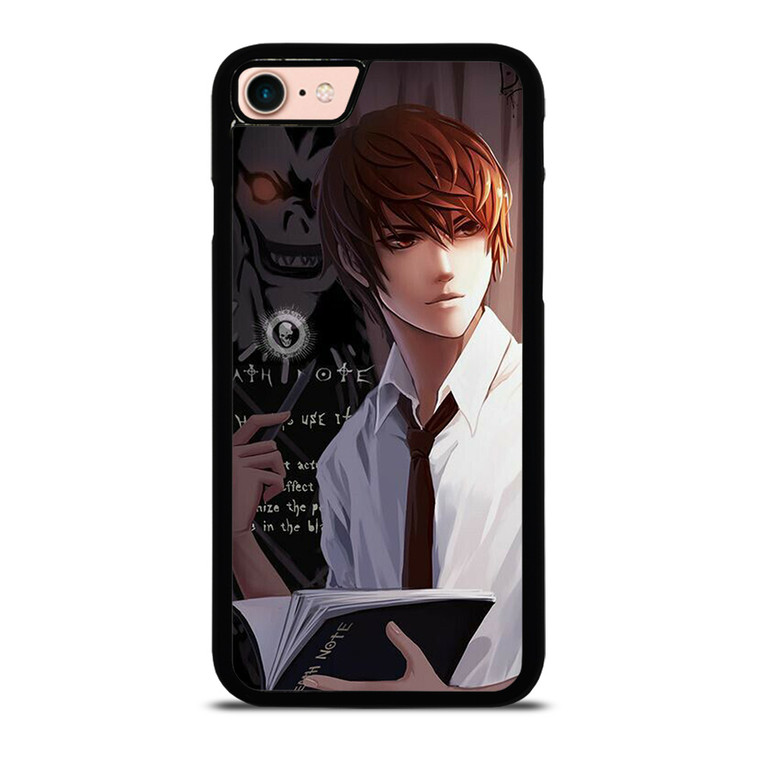 ANIME DEATH NOTE LIGHT YAGAMI AND RYUK iPhone 8 Case Cover