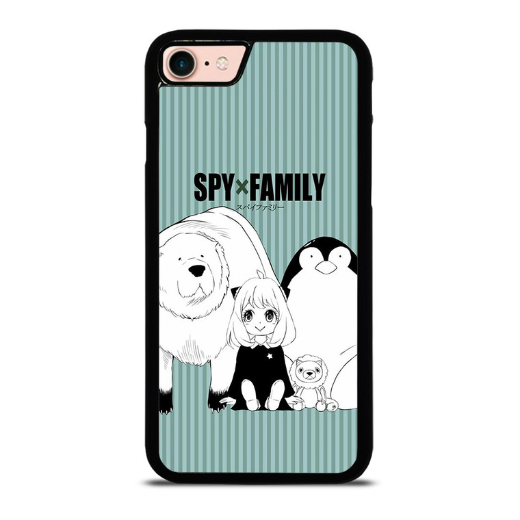 ANYA AND BOND FORGER SPY FAMILY MANGA ANIME iPhone 8 Case Cover
