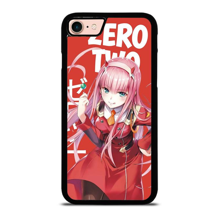 ZERO TWO DARLING IN THE FRANXX ANIME CARTOON iPhone 8 Case Cover