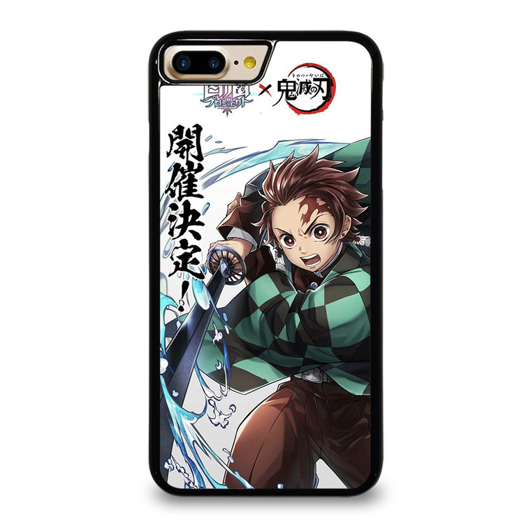 KIMETSU NO YAIBA DEMON SLAYER TANJIRO KAMADO FIRE WATER iPhone 7 Plus Case Cover