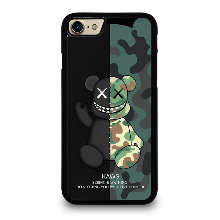 KAWS CAMO SEEING AND WATHING iPhone 7 Case Cover