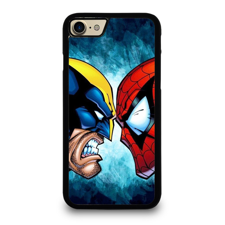 SPIDERMAN VS WOLVERINE MARVEL COMICS iPhone 7 Case Cover