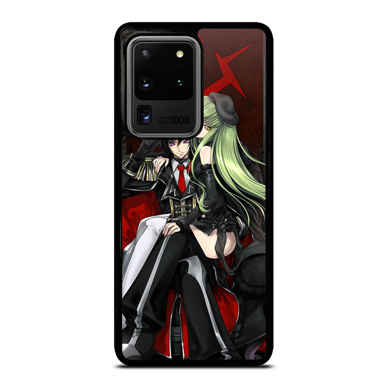 CODE GEASS LELOUCH CAMPEROUGE AND C.C ANIME MANGA Samsung Galaxy S20 Ultra Case Cover