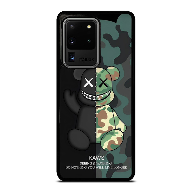 KAWS CAMO SEEING AND WATHING Samsung Galaxy S20 Ultra Case Cover