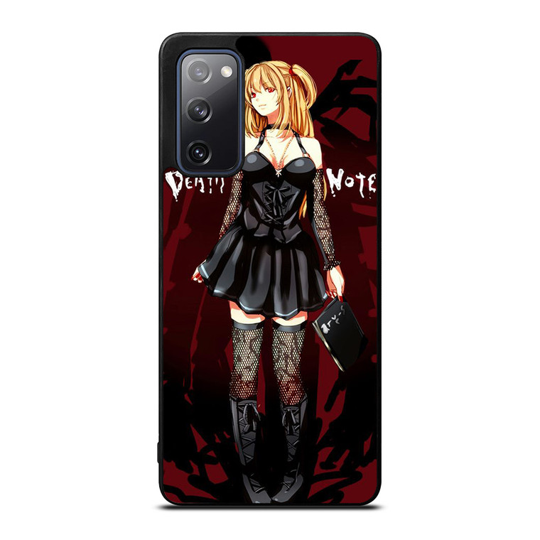 DEATH NOTE ANIME MISA AMANE Samsung Galaxy S20 FE Case Cover
