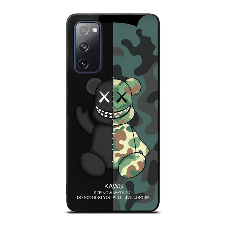 KAWS CAMO SEEING AND WATHING Samsung Galaxy S20 FE Case Cover
