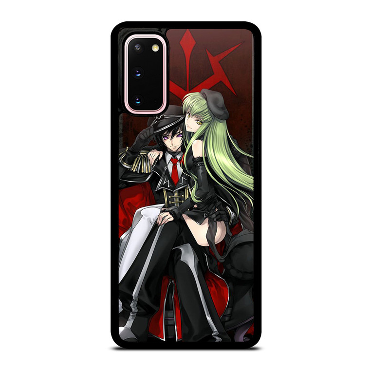 CODE GEASS LELOUCH CAMPEROUGE AND C.C ANIME MANGA Samsung Galaxy S20 Case Cover