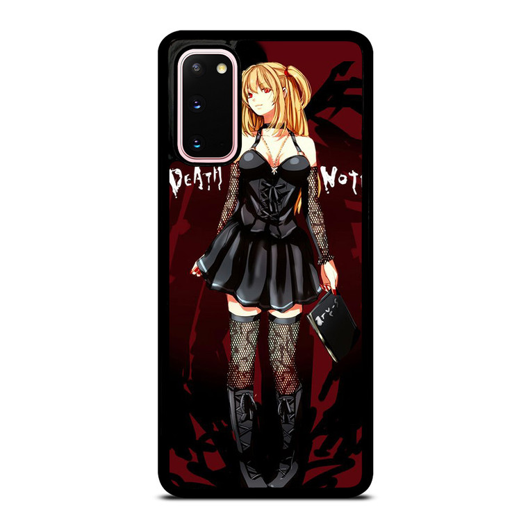 DEATH NOTE ANIME MISA AMANE Samsung Galaxy S20 Case Cover