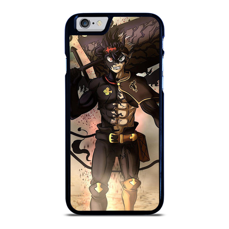 BLACK ASTA BLACK CLOVER MANGA ANIME CARTOON iPhone 6 / 6S Case Cover