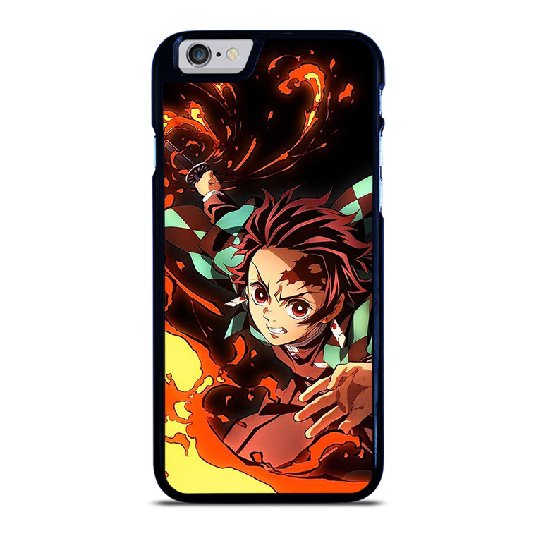 DEMON SLAYER KIMETSU NO YAIBA TANJIRO KAMADO FIRE iPhone 6 / 6S Case Cover