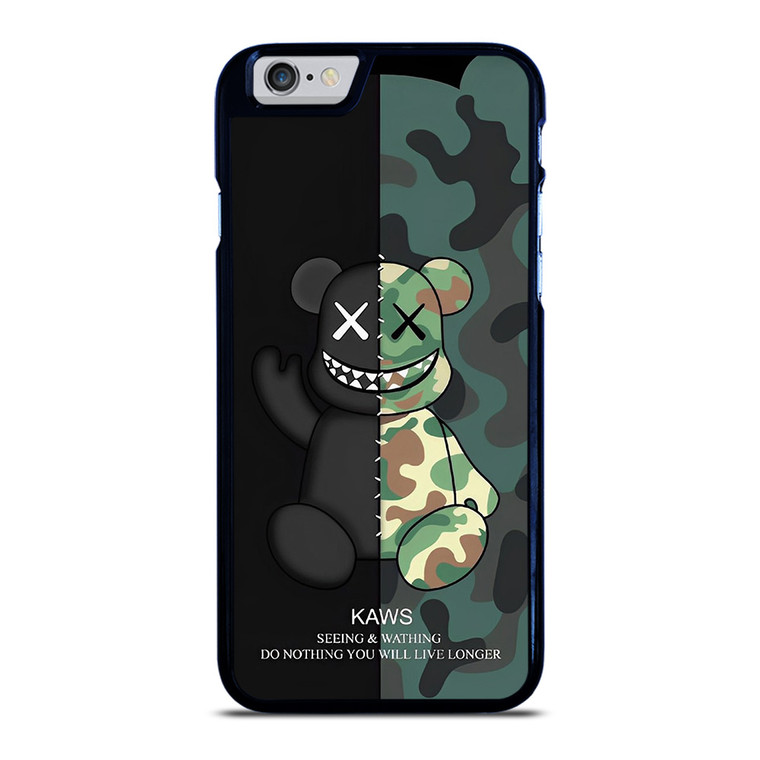 KAWS CAMO SEEING AND WATHING iPhone 6 / 6S Case Cover