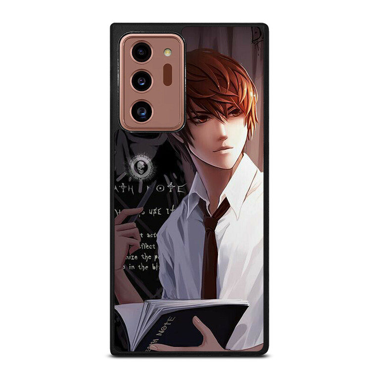 ANIME DEATH NOTE LIGHT YAGAMI AND RYUK Samsung Galaxy Note 20 Ultra Case Cover