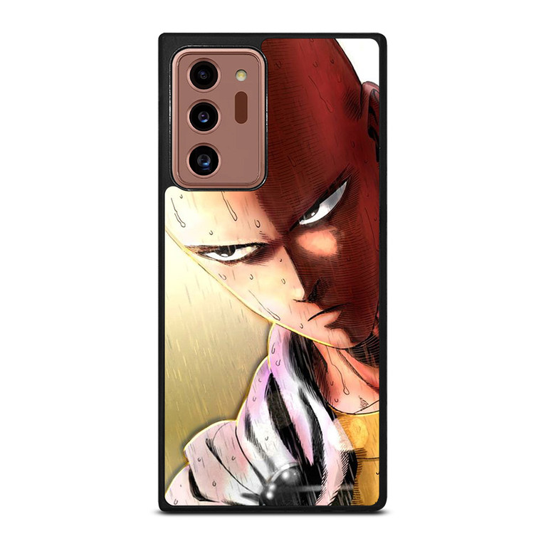 ANIME ONE PUNCH MAN SAITAMA FURIOUS Samsung Galaxy Note 20 Ultra Case Cover