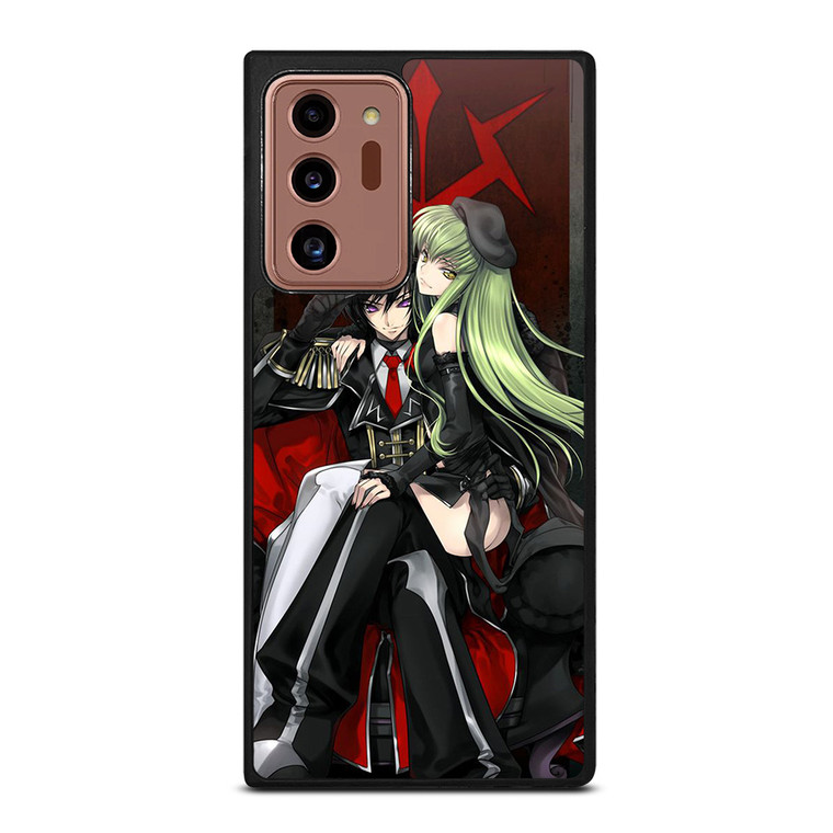 CODE GEASS LELOUCH CAMPEROUGE AND C.C ANIME MANGA Samsung Galaxy Note 20 Ultra Case Cover