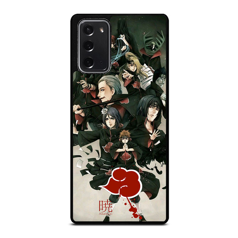 AKATSUKI NARUTO MANGA ANIME Samsung Galaxy Note 20 Case Cover