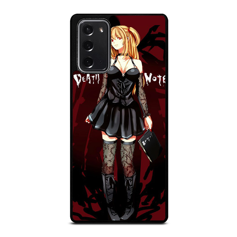 DEATH NOTE ANIME MISA AMANE Samsung Galaxy Note 20 Case Cover