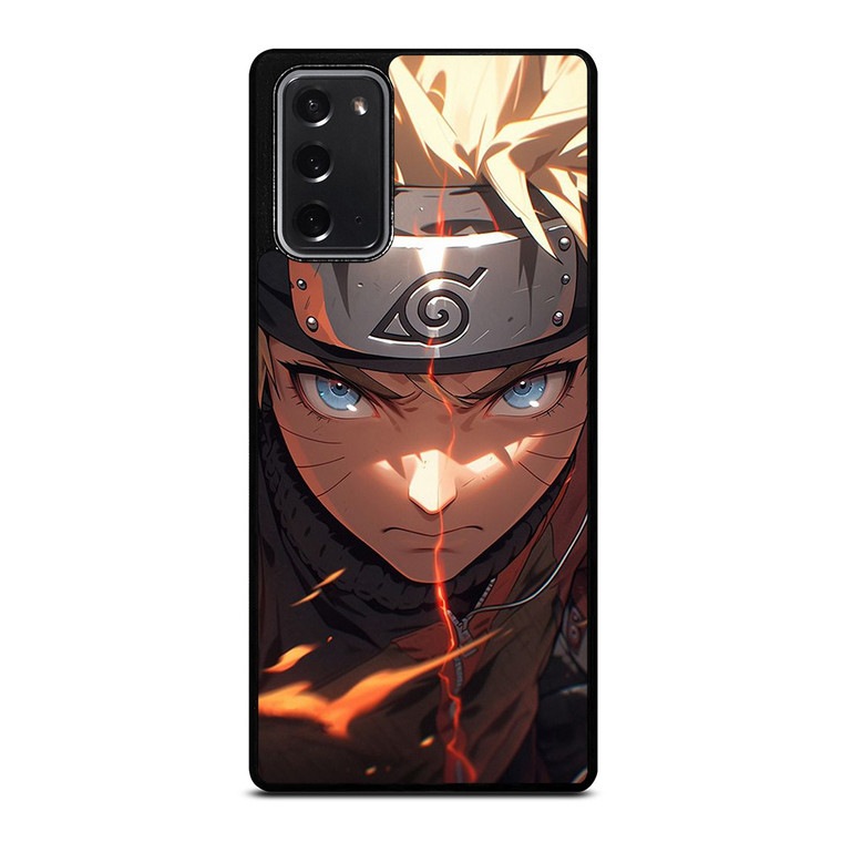 NARUTO FACE SHINOBI ANIME MANGA Samsung Galaxy Note 20 Case Cover