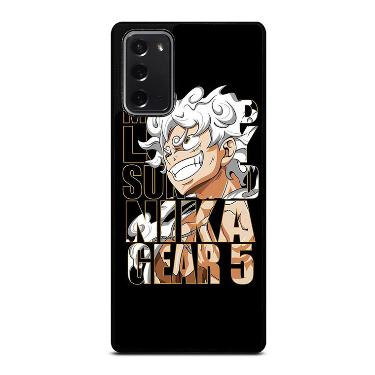 ONE PIECE MONKEY D LUFFY GEAR 5 ANIME Samsung Galaxy Note 20 Case Cover