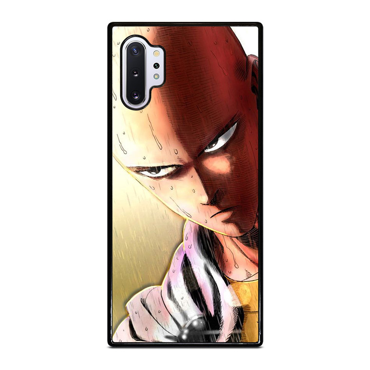 ANIME ONE PUNCH MAN SAITAMA FURIOUS Samsung Galaxy Note 10 Plus Case Cover