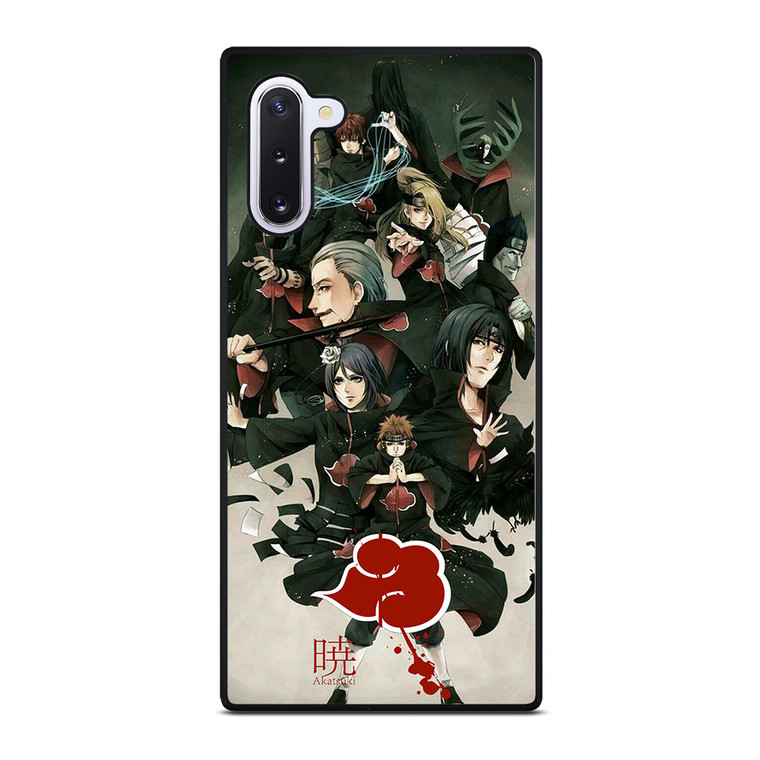 AKATSUKI NARUTO MANGA ANIME Samsung Galaxy Note 10 Case Cover