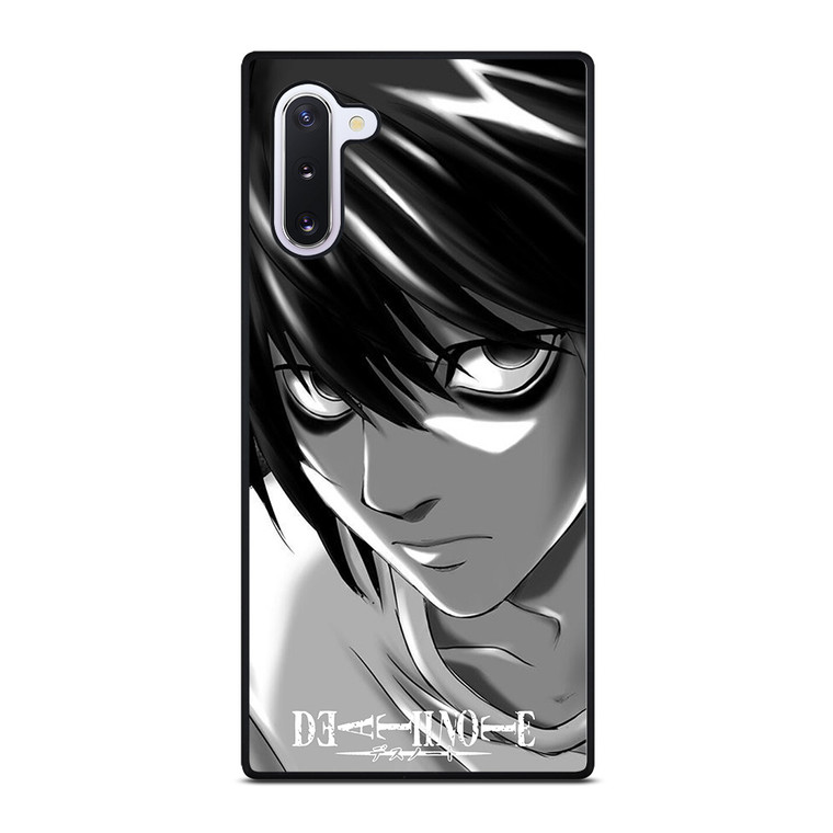 DEATH NOTE ANIME L LAWLIET FACE Samsung Galaxy Note 10 Case Cover