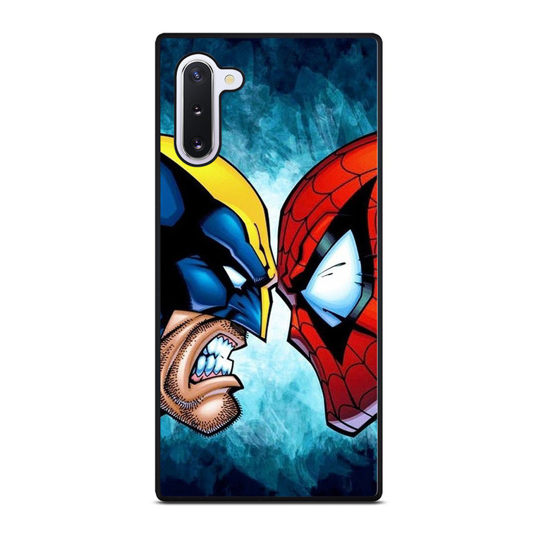 SPIDERMAN VS WOLVERINE MARVEL COMICS Samsung Galaxy Note 10 Case Cover