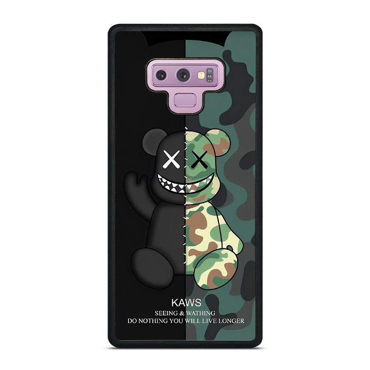 KAWS CAMO SEEING AND WATHING Samsung Galaxy Note 9 Case Cover