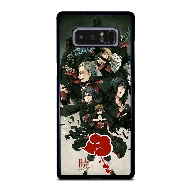 AKATSUKI NARUTO MANGA ANIME Samsung Galaxy Note 8 Case Cover