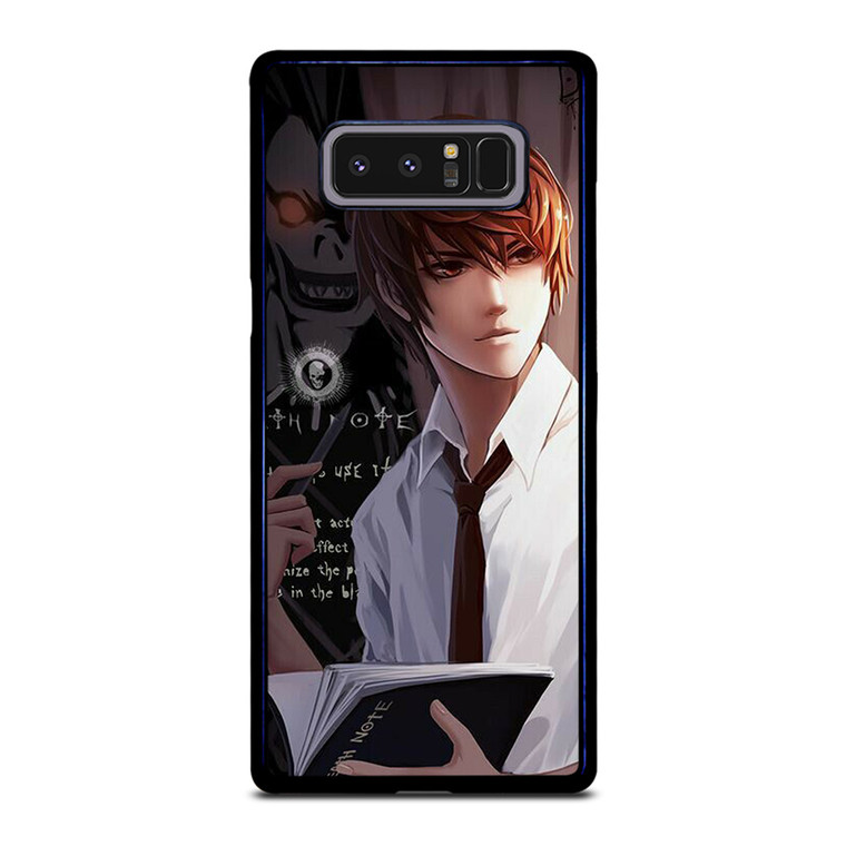 ANIME DEATH NOTE LIGHT YAGAMI AND RYUK Samsung Galaxy Note 8 Case Cover