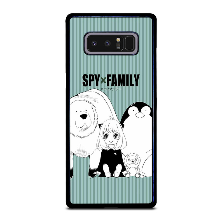 ANYA AND BOND FORGER SPY FAMILY MANGA ANIME Samsung Galaxy Note 8 Case Cover