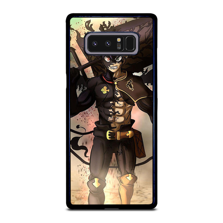 BLACK ASTA BLACK CLOVER MANGA ANIME CARTOON Samsung Galaxy Note 8 Case Cover