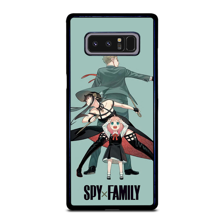 SPY X FAMILY MANGA COVER Samsung Galaxy Note 8 Case Cover