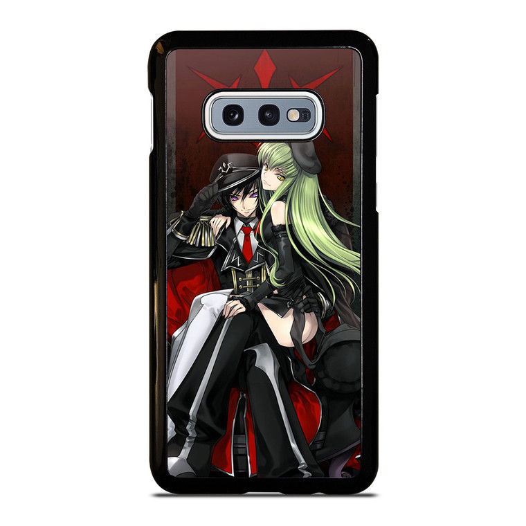 CODE GEASS LELOUCH CAMPEROUGE AND C.C ANIME MANGA Samsung Galaxy S10e  Case Cover