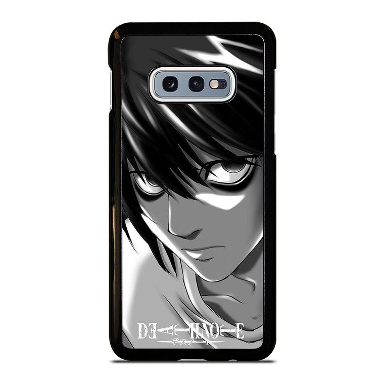 DEATH NOTE ANIME L LAWLIET FACE Samsung Galaxy S10e  Case Cover