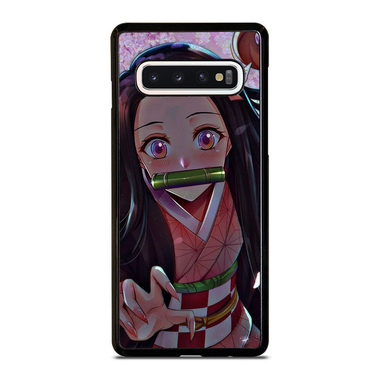 NEZUKO DEMON SLAYER KAMADO CARTOON MANGA. Samsung Galaxy S10 Case Cover